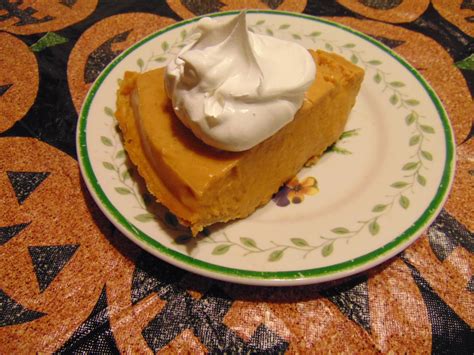 recipes for judys foodies no bake pumpkin pie