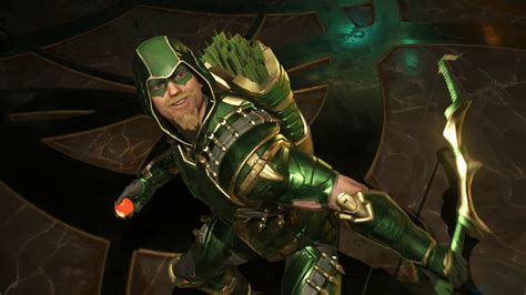 Injustice 2 Battle Simulator Green Arrow Gameplay Youtube