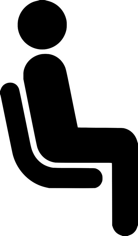 Svg Man Sitting Chair Free Svg Image Icon Svg Silh