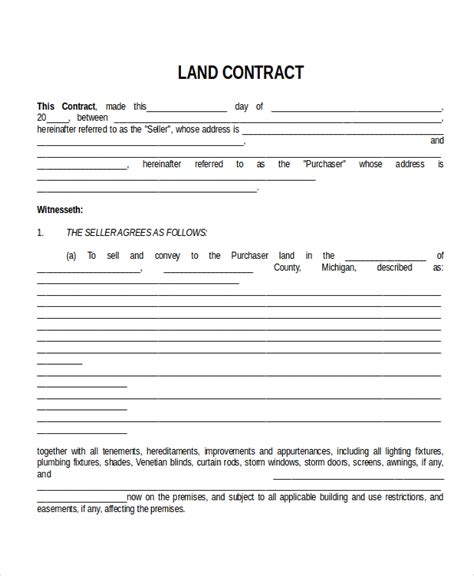 contract templates word docs pages