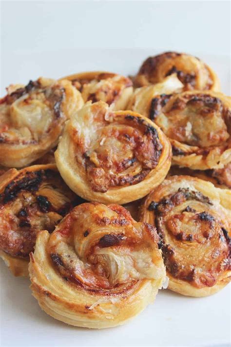 puff pastry pinwheels with bacon and cheese slow the cook down