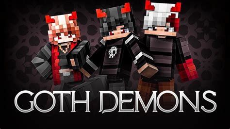 Goth Demons By Podcrash Minecraft Skin Pack Minecraft Marketplace