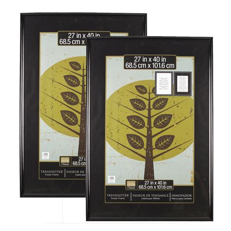 Adara federal style black and gold art frame. Trendsetter™ 2 Pack Poster Frames By Studio Décor®