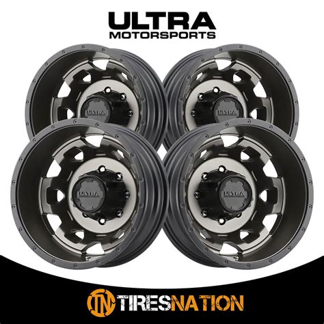 17 Dark Bronze With Black Lip Warlock Dually 017 Wheel By Ultra Wheel