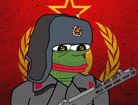 Pepe The Soviet Blank Template Imgflip