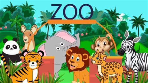 Animal Sounds Song - Let's go to the Farm & Zoo Song - YouTube