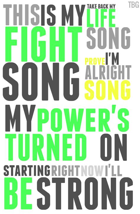 Maybe you would like to learn more about one of these? Words of encouragement for Kat! | Fight song lyrics, Lyrics to live by, Song quotes