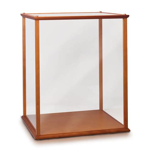 Wood And Plexi Glass Display Case 2 For Collectibles And Dolls Bradford