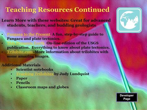 Ppt Reunite Pangaea A Webquest For Fifth Grade Geology Designed By