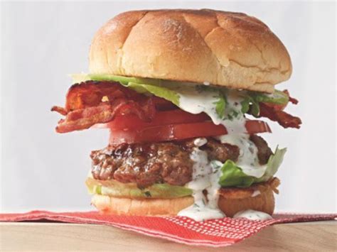 Blt Ranch Burgers Recipe Katie Lee Biegel Food Network