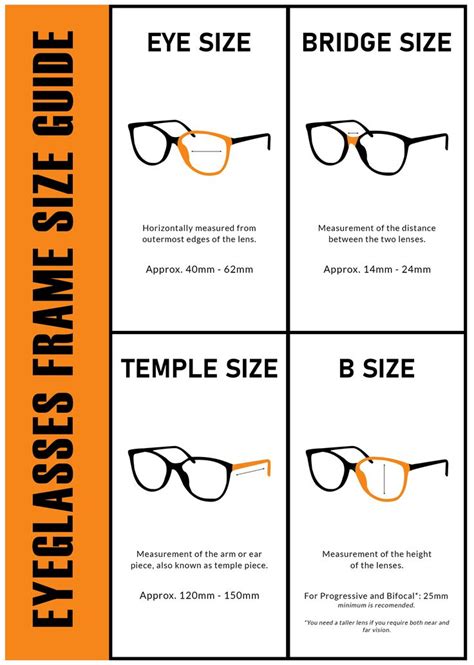 How To Determine What Size Glasses You Have Glasses Fit Chart How