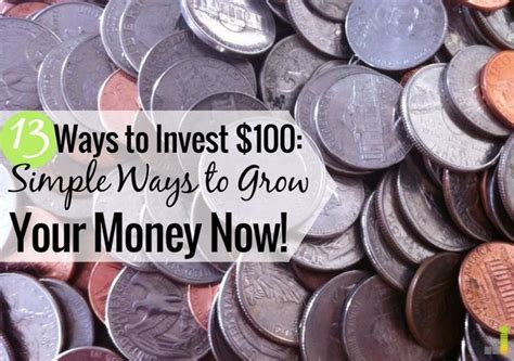 13 Best Ways To Invest 100 Or Less With Images Best Way To Invest