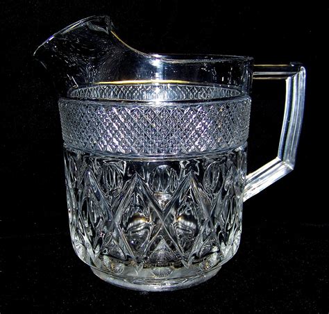 Vintage Imperial Glass Company Cape Cod Pattern Pitcher Imperial Glass Glass Company Glass