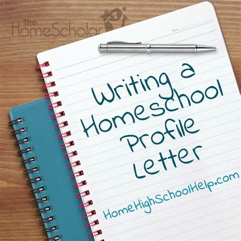 How To Write A Homeschool Profile Letter Home High School Blog