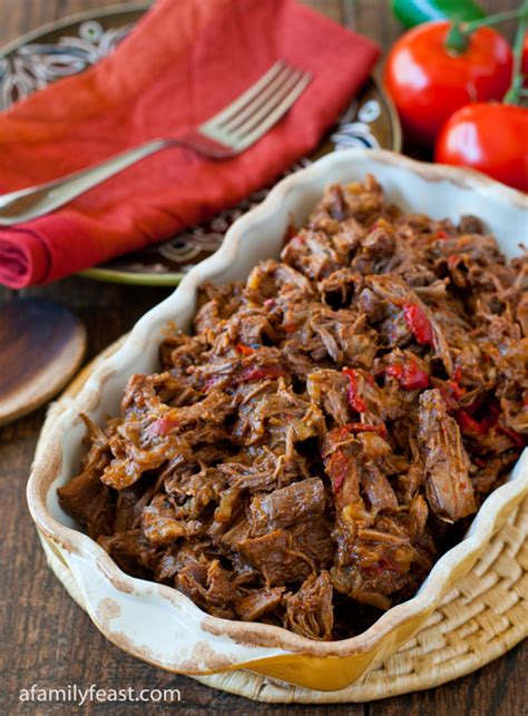Authentic mexican recipes organized by category. Mexican Shredded Beef - A Family Feast®