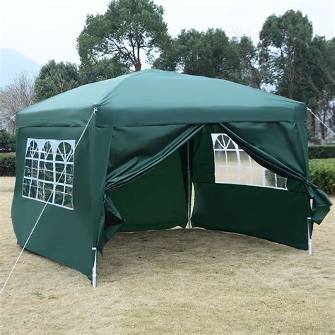 Polyester top provides 99% uv protection from. 10 x 10 EZ Pop Up Tent Canopy Gazebo