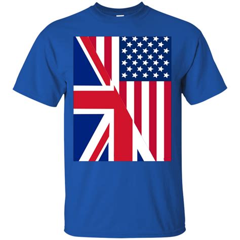 American And Union Jack Flag T Shirt Shirt Design Online