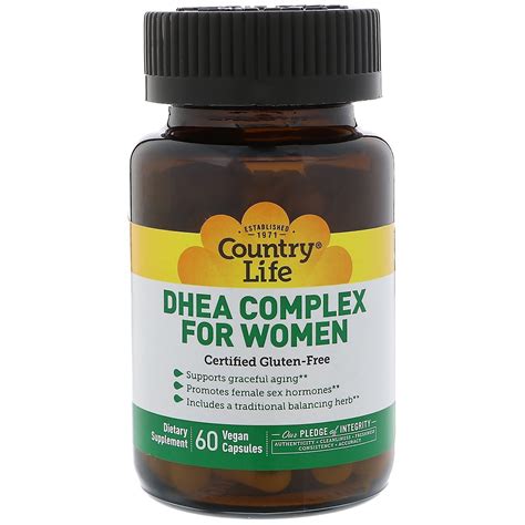 Country Life DHEA Complex For Women Vegan Capsules By IHerb