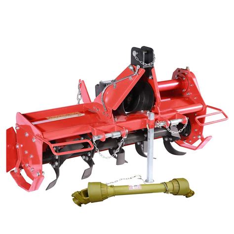 45 Light Duty 3 Point Pto Tractor Rotary Tiller Cultivator
