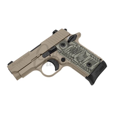 Sig Sauer P238 Scorpion Full Fde Pistol 7 Rd 380 Acp Night Sights