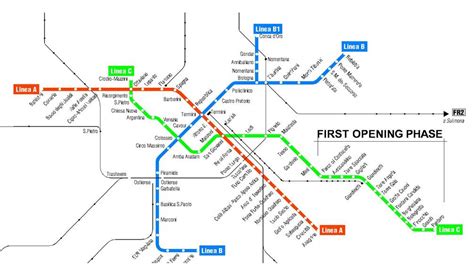 Mappa Nuova Metro C Roma My Rome