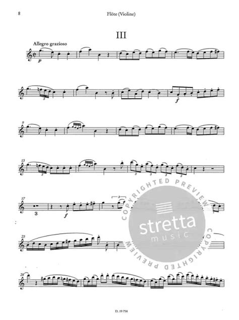 Quartett In C Dur From Wolfgang Amadeus Mozart Buy Now In The Stretta