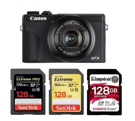 Best Memory Cards For Canon Powershot G7 X Mark Iii Best Camera News