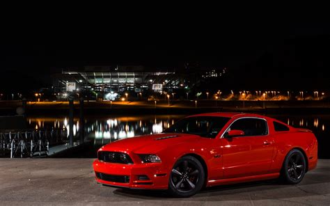 Ford Mustang Red Wallpapers Wallpaper Cave