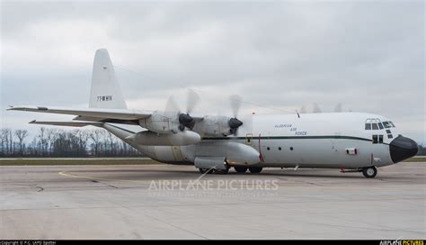 7t Whn Algeria Air Force Lockheed C 130h Hercules At Pardubice