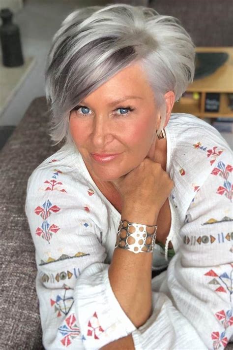 7 Spectacular Thick Hairstyles For Women Over 60