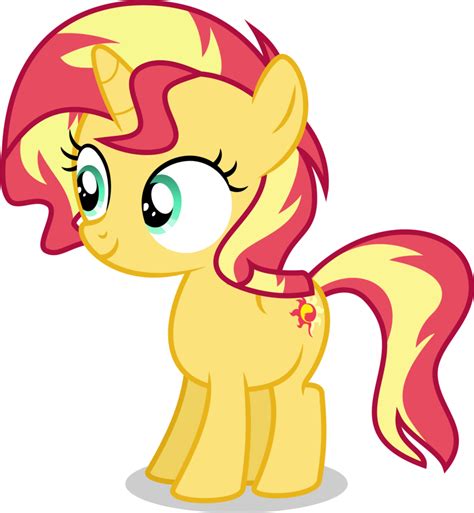 Do you like this video? Young Sunset Shimmer | My lil pony, My little pony ...