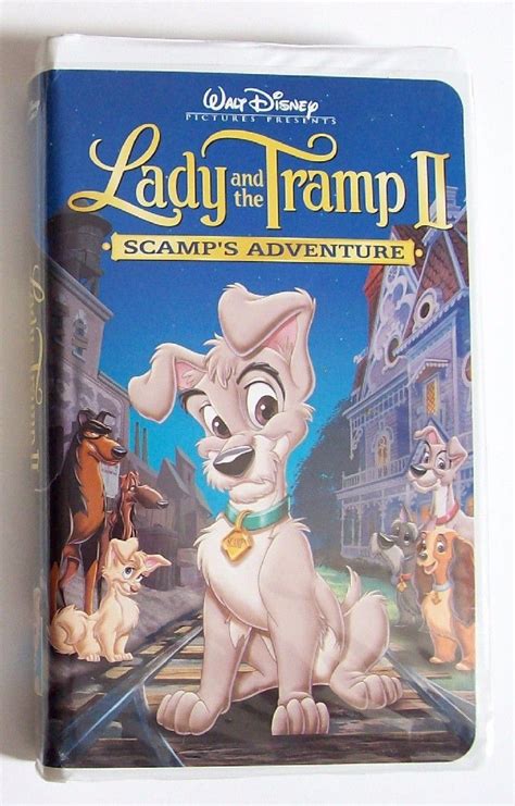 Disney Lady And The Tramp Ii Scamps Adventure Vhs 2001