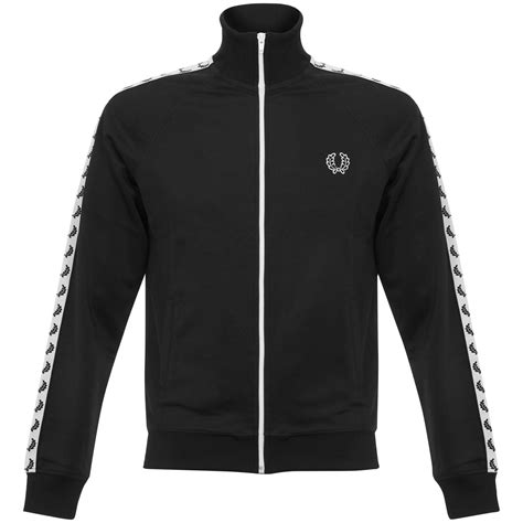 Fred Perry Synthetic Fred Perry Sports Authentic Tape Track Black