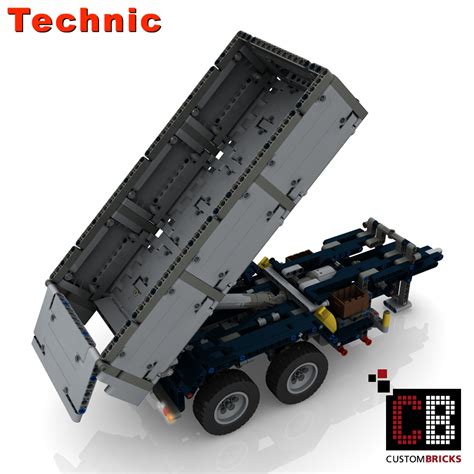Custombricksde Lego Technik Modell Custombricks Moc Bauanleitung