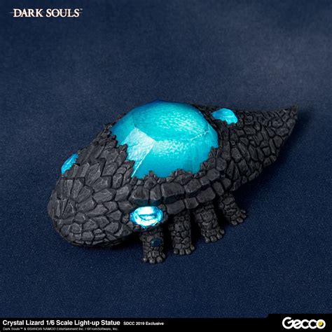 Dark Souls Sdcc 2019 Exclusive Light Up Crystal Lizard Statue The