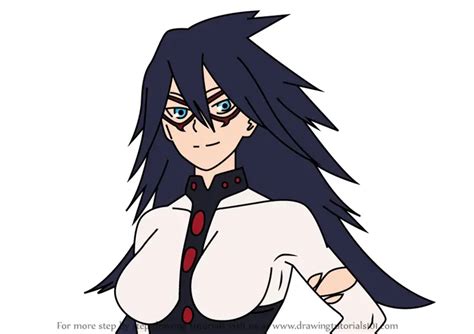 How To Draw Midnight From Boku No Hero Academia Boku No Hero Academia