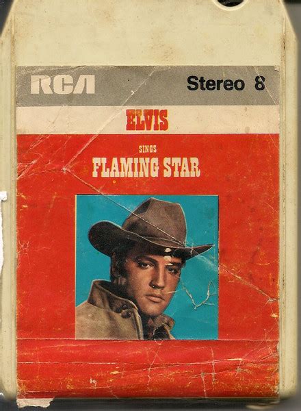 Elvis Presley Sings Flaming Star 1970 8 Track Cartridge Discogs