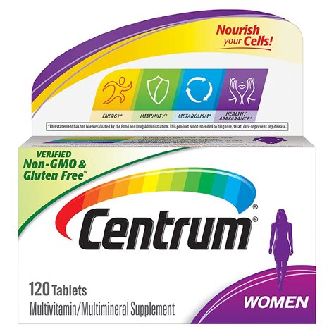 centrum women complete multivitamin and multimineral supplement tablet walgreens