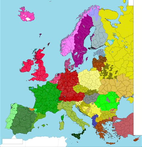 Languages Of Europe Europe Map Infographic Map Imaginary Maps
