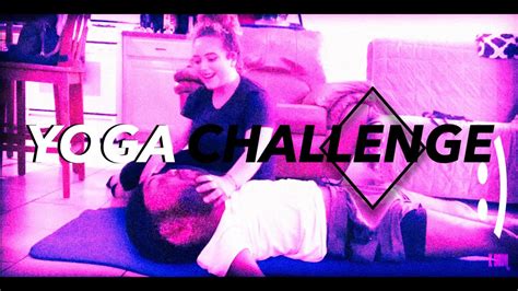 Hilarious Couples Yoga Challenge Youtube