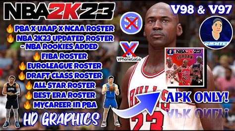 Nba 2k20 Roster Update To 2k23 With Fiba Pba Uaap Ncaa And Many More