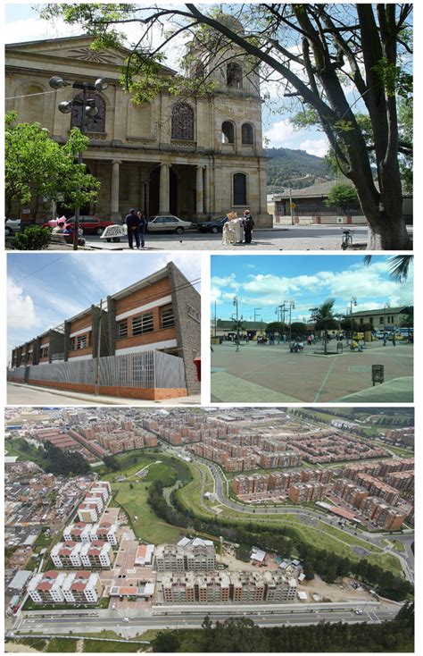 Mapa De Madrid Cundinamarca Por Barrios - Area ...