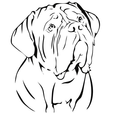Find More Stickers Information About Dogue De Bordeaux French Mastiff