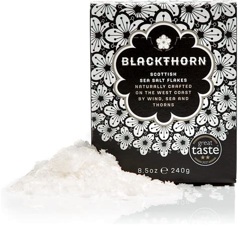 Blackthorn Scottish Gourmet Sea Salt Flakes Natural And Unrefined