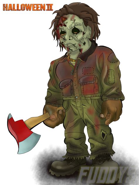 Rob Zombies Halloween 2 Michael Myers By Fuddys On Deviantart