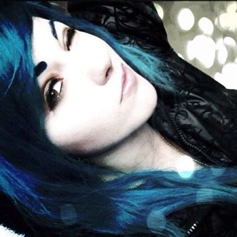 pin by raven on leda d she inspires me hope to meet her one day blue hair hair