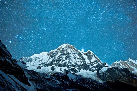 Wallpaper Nepal 5k 4k Wallpaper Himalayas Night Stars Os 5321