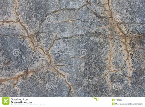 Grunge Cracked Concrete Wall Old Damaged Texture Stock Photo Image