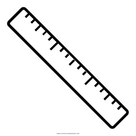 Ruler Coloring Page Ultra Coloring Pages