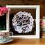 Personalised Floral First Wedding Anniversary Gift By Sas Creative 